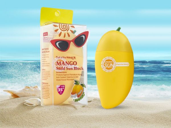 Sunscreen Wokali Mango Mild Sun Block SPF 35 (2014), 45 ml